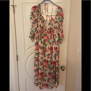 For Love and Lemons floral dress